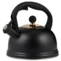 Price & Kensington Stove Top Whistling Kettle 1.8L Black