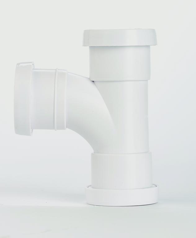 Make Push-fit Swept Tee 40mm 40mm