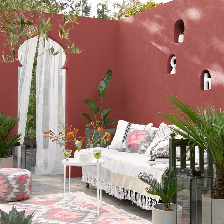 Sandtex Smooth Masonry Paint 5L Terracotta