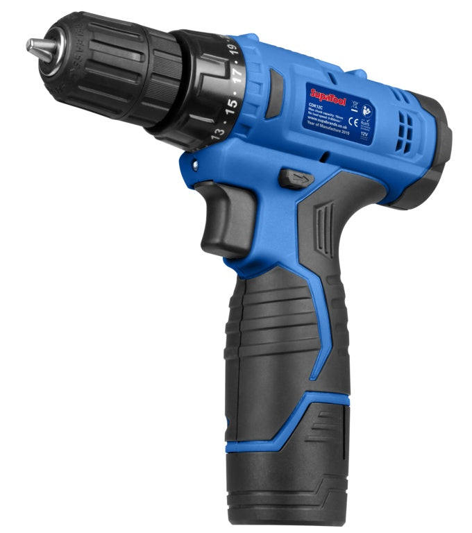 SupaTool Cordless Lithium Ion 12V Drill