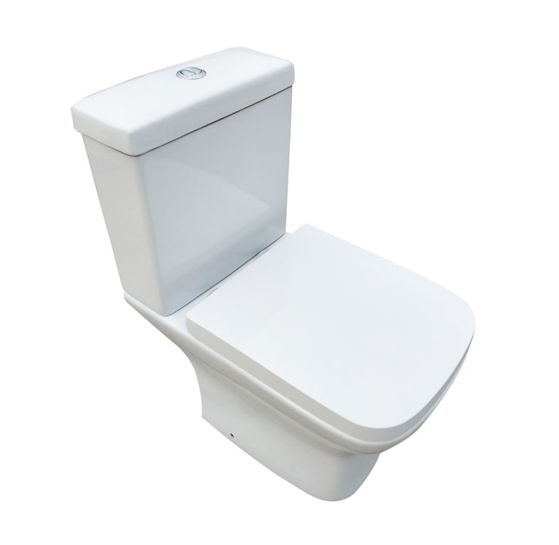 SP Pure Rimless One Box Toilet & Seat W: 375mm H: 780mm D: 605mm