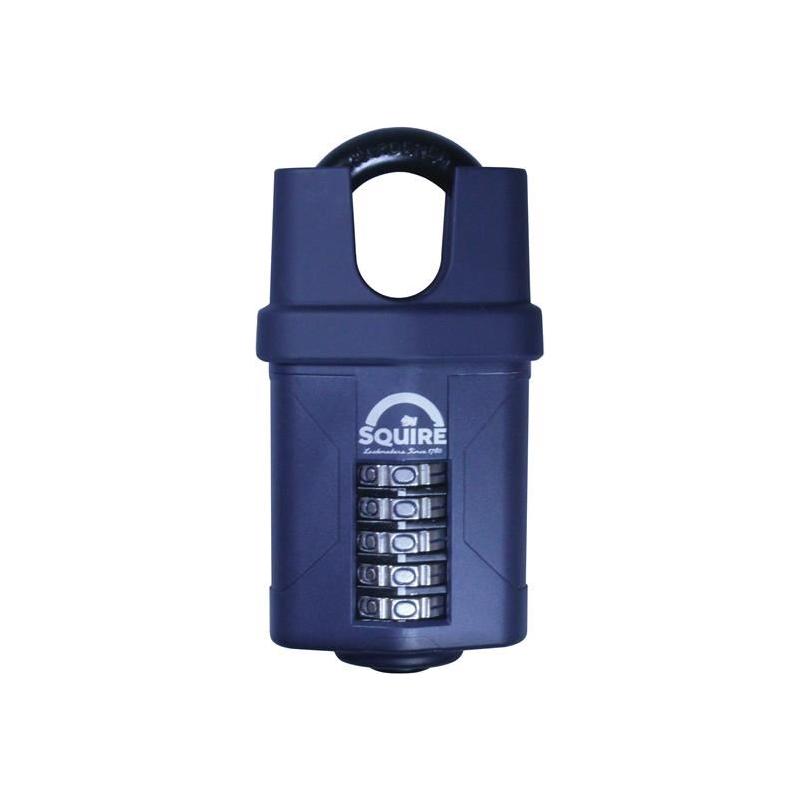 Squire CP60 Combination Padlock 5-Wheel 60mm Close Shackle Squire - RockBottom Nothampton