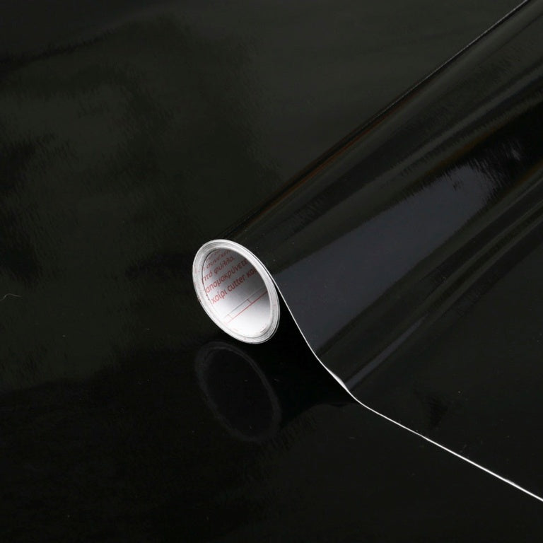 d-c-fix® Self Adhesive Film - Glossy Black 45cm x 2m