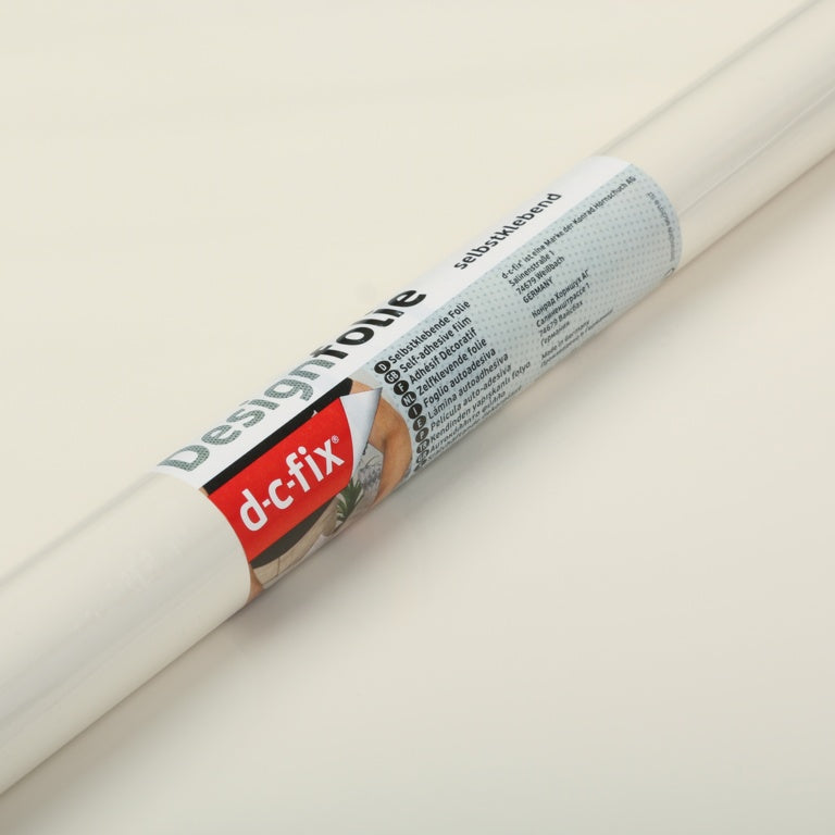 d-c-fix® Self Adhesive Film - Glossy Cream 90cm x 2.1m