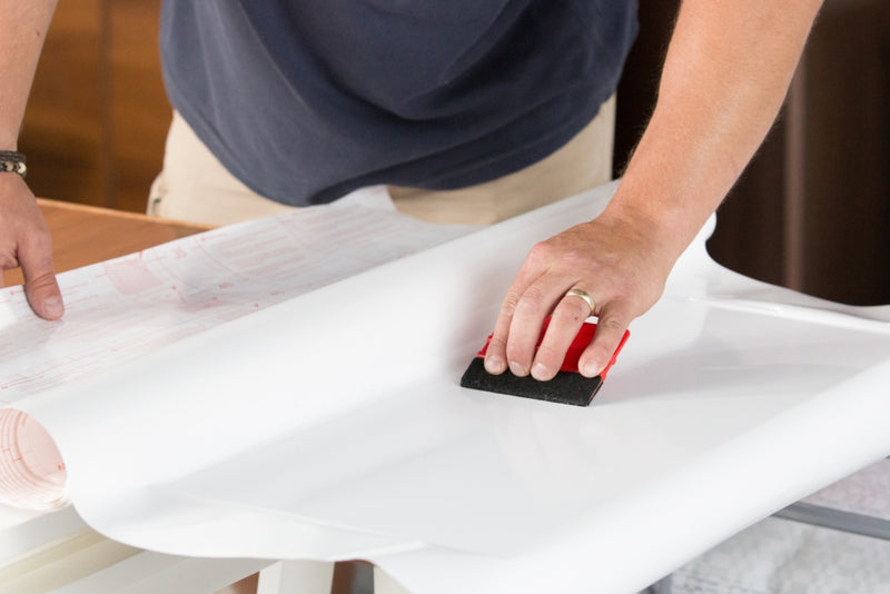d-c-fix® Self Adhesive Film - Glossy White 67.5cm x 2m