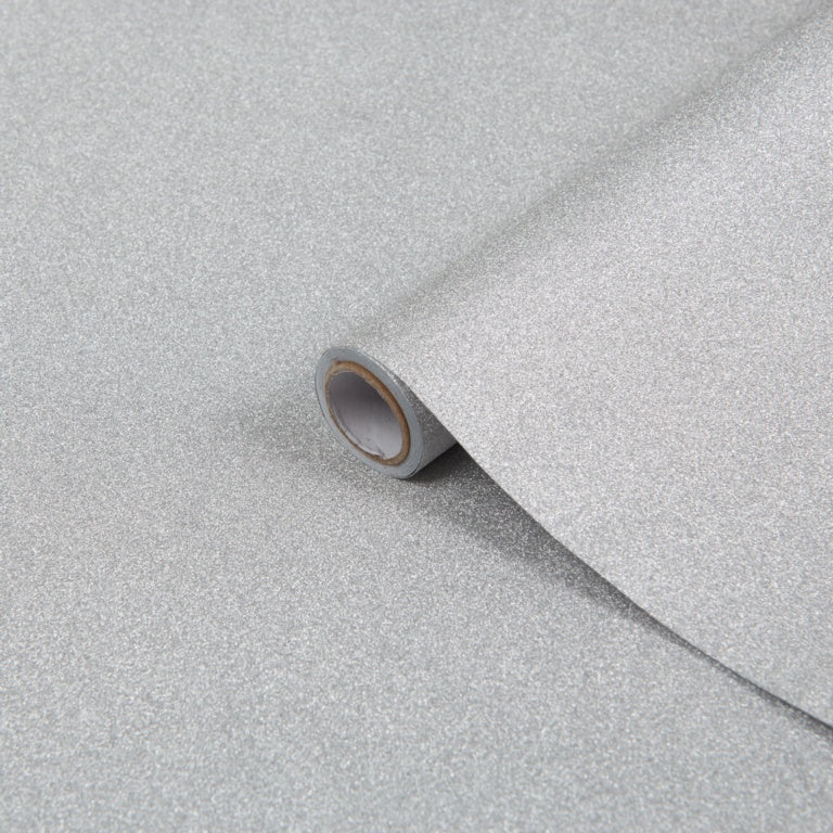 d-c-fix® Self Adhesive Film - Glitter Silver 67.5cm