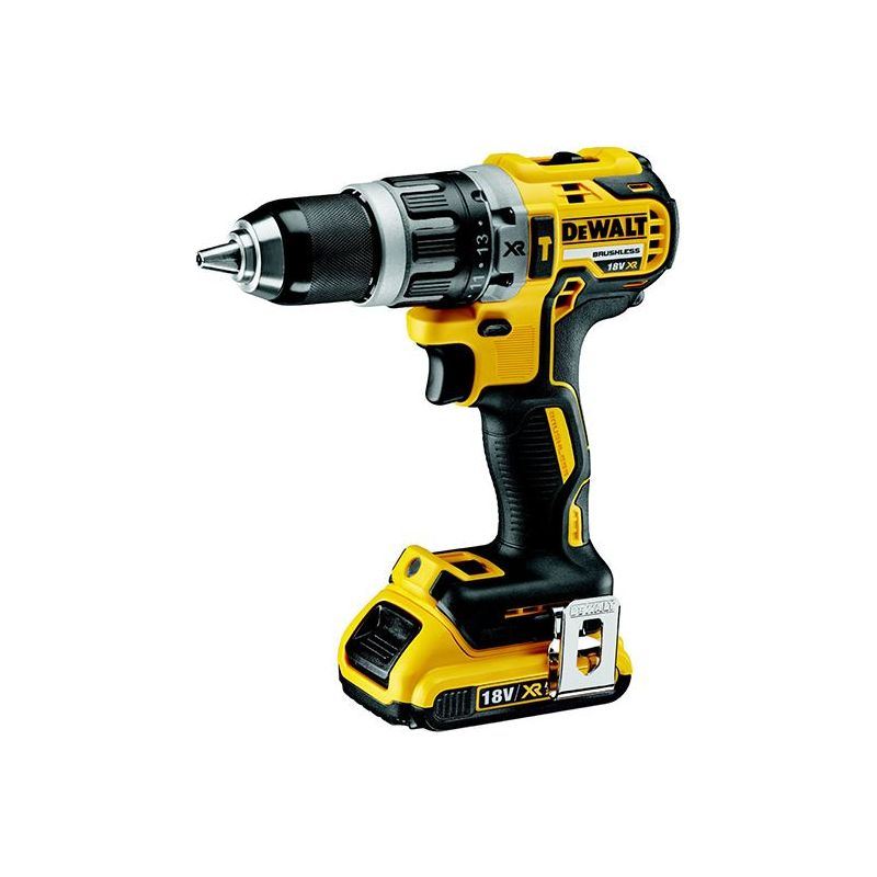 Dewalt Power Tools DCD796D2 XR Brushless Combi Drill 18V 2 x 2.0Ah Li-ion DeWALT Power Tools - RockBottom Northampton