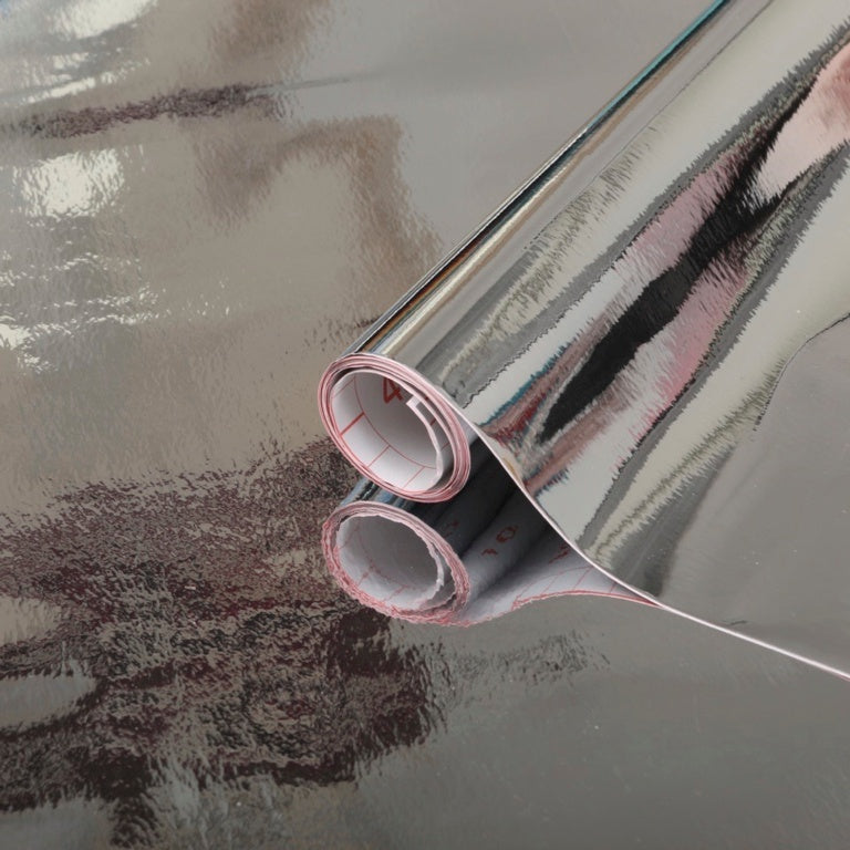 d-c-fix® Self Adhesive Film - Glossy Silver 45cm x 1.5m