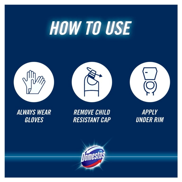 Domestos Zero Limescale Remover 750ml