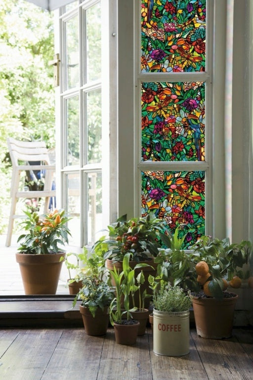 d-c-fix® Self Adhesive Window Film Tulia 45cm x 2m