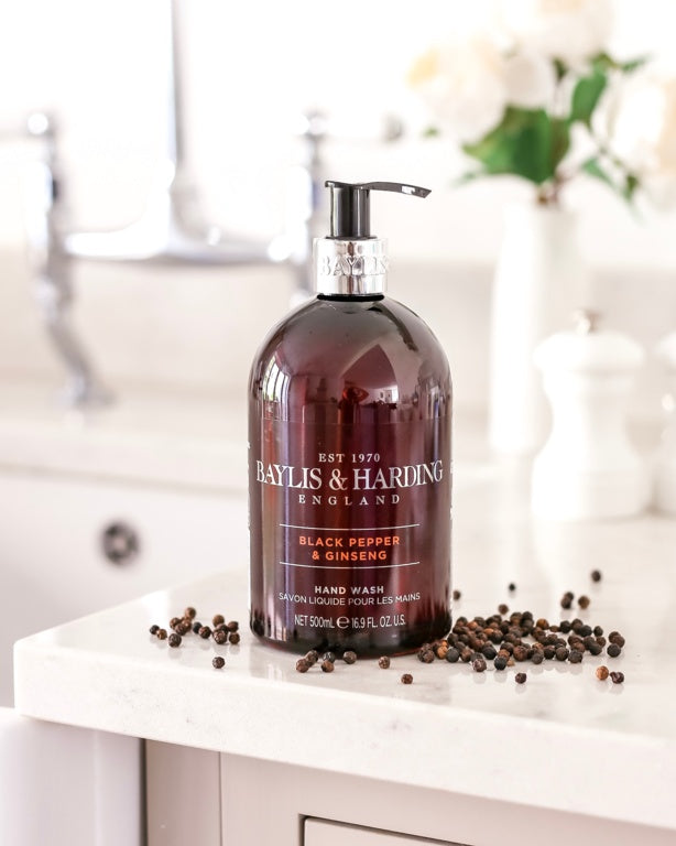 Baylis & Harding Hand Wash 500ml Black Pepper & Ginseng