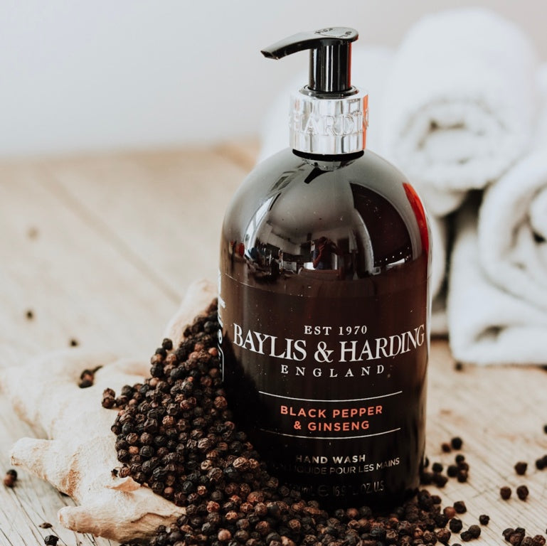 Baylis & Harding Hand Wash 500ml Black Pepper & Ginseng