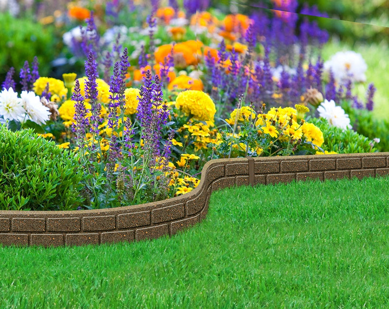 Primeur Ultra Curve Border Brick 9cm Earth