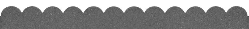 Primeur Flexi Curve Scallop Border Grey 5x10x120cm