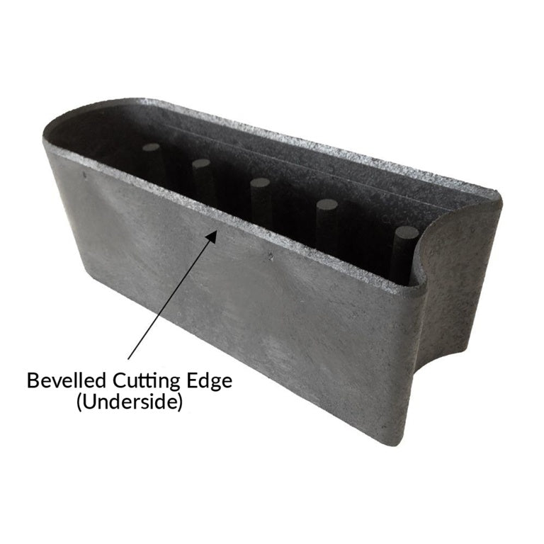Primeur Stomp Edge Border Graphite 10x12x30cm