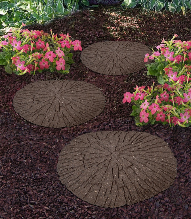 Primeur Stepping Stone Cracked Log Earth 2x45x45cm