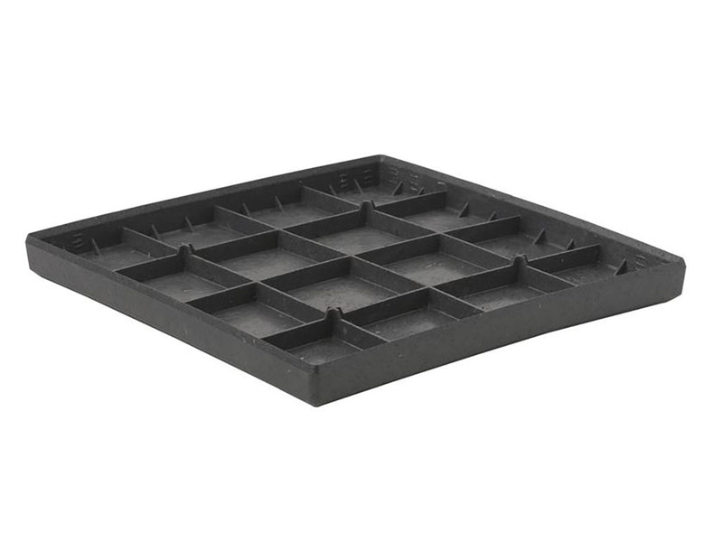 Primeur Square Stomp Stone Graphite 3x30x30cm