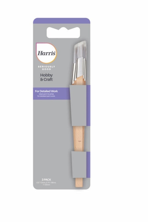 Harris Seriously Good Fitch Paint Brushes Pack 3