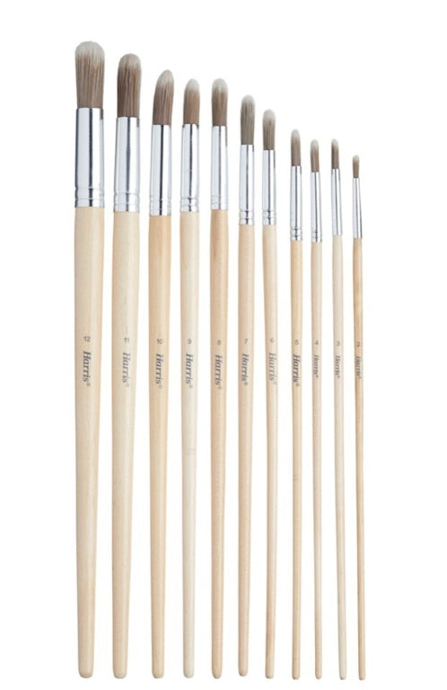 Harris Seriously Good Round Artist Paint Brush Pack 11