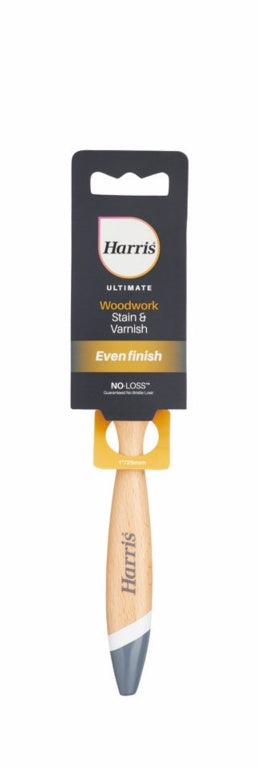 Harris Ultimate Woodwork Stain Paint Brush 25mm