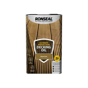 Ronseal Ultimate Protection Decking Oil Natural Oak 5 litre Ronseal - RockBottom Nothampton