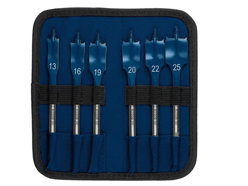 Bosch Powertool Accessories EXPERT Self Cut Speed Spade Drill Bit Set, 6 Piece Bosch Powertool Accessories - RockBottom Northampton