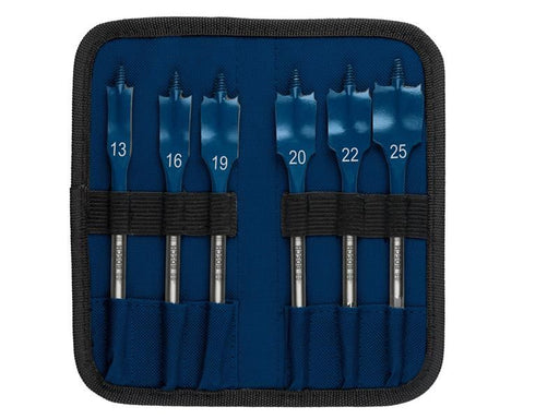 Bosch Powertool Accessories EXPERT Self Cut Speed Spade Drill Bit Set, 6 Piece Bosch Powertool Accessories - RockBottom Northampton