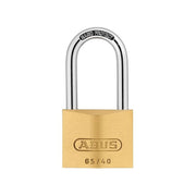 Abus Mechanical 65/40mm Brass Padlock 40mm Long Shackle Keyed Alike 6404 ABUS Mechanical - RockBottom Northampton 