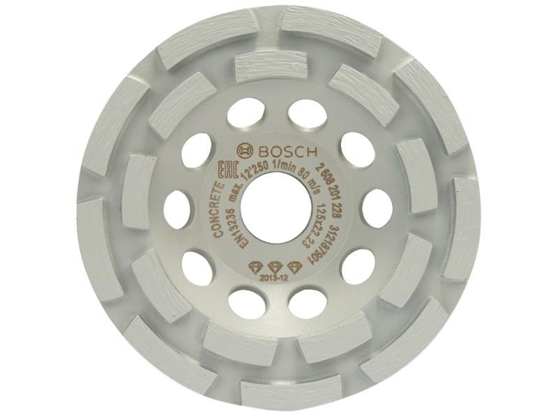 Bosch Powertool Accessories Best for Concrete Diamond Grinding Head 125mm Bosch Powertool Accessories - RockBottom Northampton