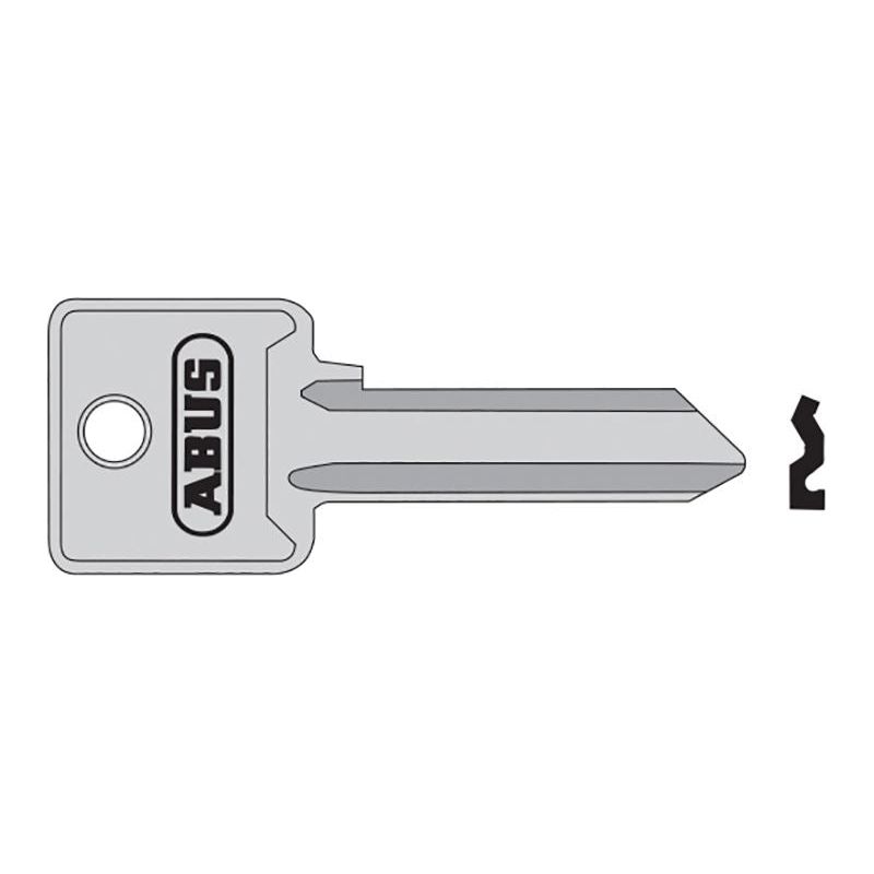 Abus Mechanical 85/30 30mm Right Hand Key Blank ABUS Mechanical - NorthantsTrade Northampton 