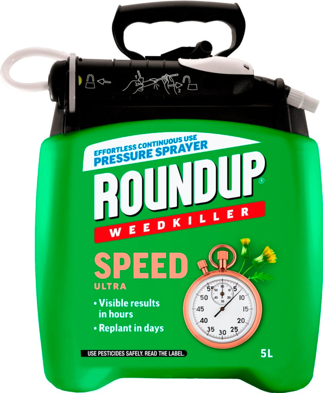 Roundup Speed Ultra RTU Pump N Go 5L