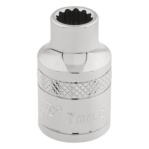 Draper HI-TORQ 12 Point Socket, 3/8" Sq. Dr., 7mm 32767 Draper - Town Tools 