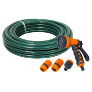 Faithfull PVC Garden Hose 20m with Fittings & Spray Gun Faithfull - RockBottom Northampton