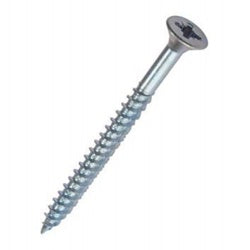 Securit Countersunk Zp Screws, Pack of 10 5x100mm