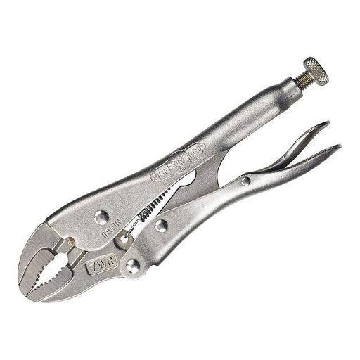 Irwin® Vise-Grip® 7WRC Curved Jaw Locking Pliers with Wire Cutter 178mm (7in) IRWIN® Vise-Grip® - RockBottom Northampton