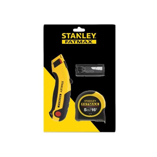 Stanley® Hand Tools FatMax® Triple Pack - Tape, Retractable Knife and Blades STANLEY® Hand Tools - RockBottom Nothampton