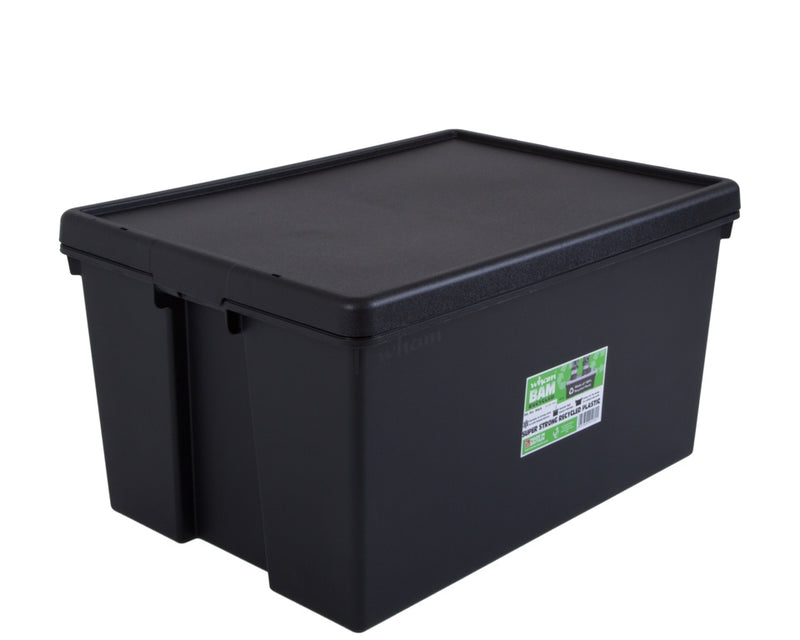 Wham 100% Upcycled Heavy Duty Box & Lid 96L