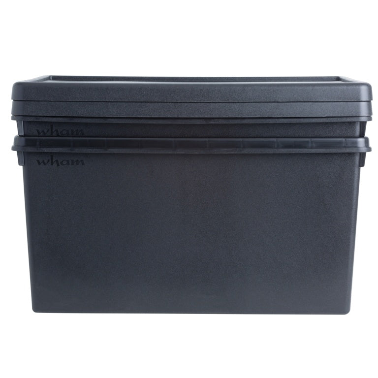 Wham 100% Upcycled Heavy Duty Box & Lid 96L