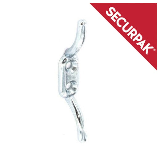 Securpak Cleat Hook 90mm Zinc Plated