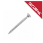 Securpak Pozi CSK Twin Screws ZP 6 x 100mm Pack 7