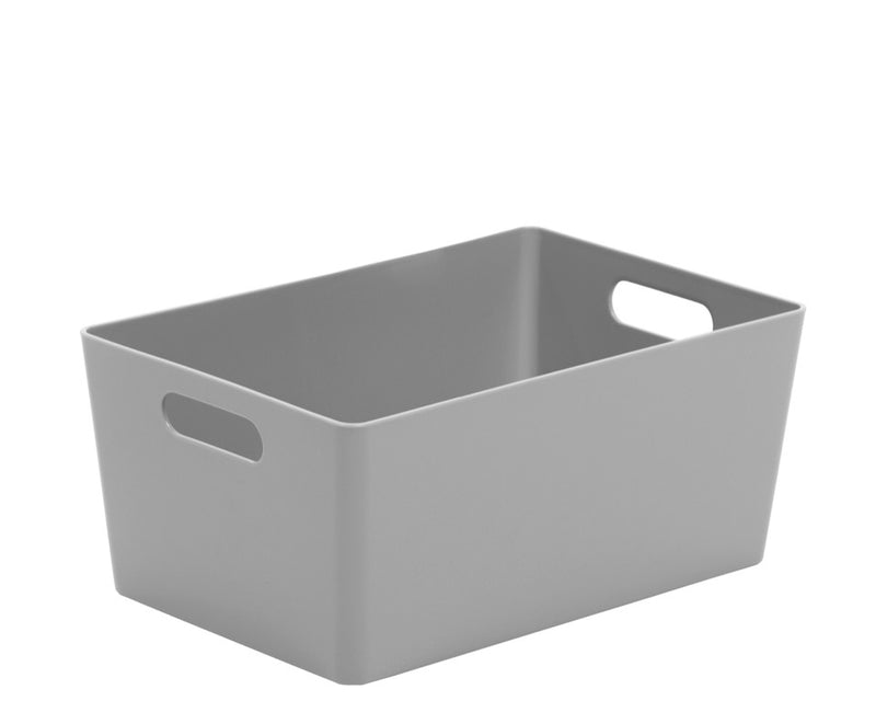 Whatmore Rectangular Studio Box 17 x 25.5 x 11cm Cool Grey