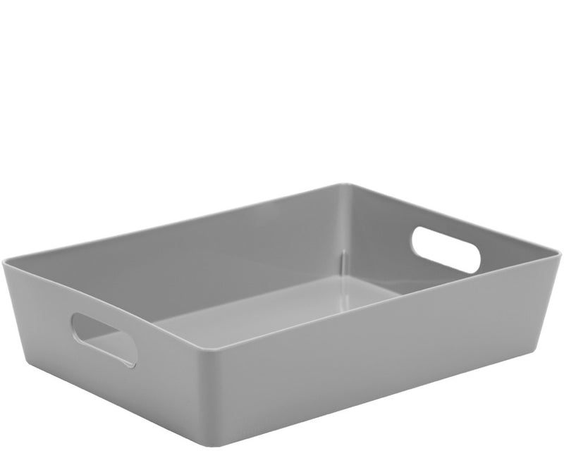 Whatmore Rectangular Studio Box 26 x 35 x 8cm Cool Grey