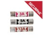 Securpak Mixed Fuses 3a-5a-13a Pack 3