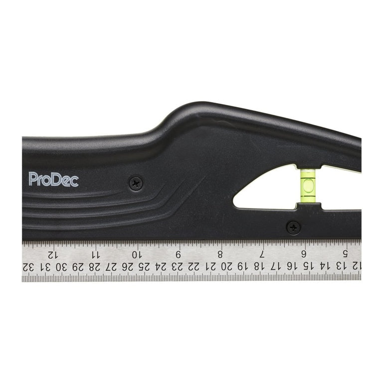 ProDec Trimming Edge Stainless Steel Ruler 24"