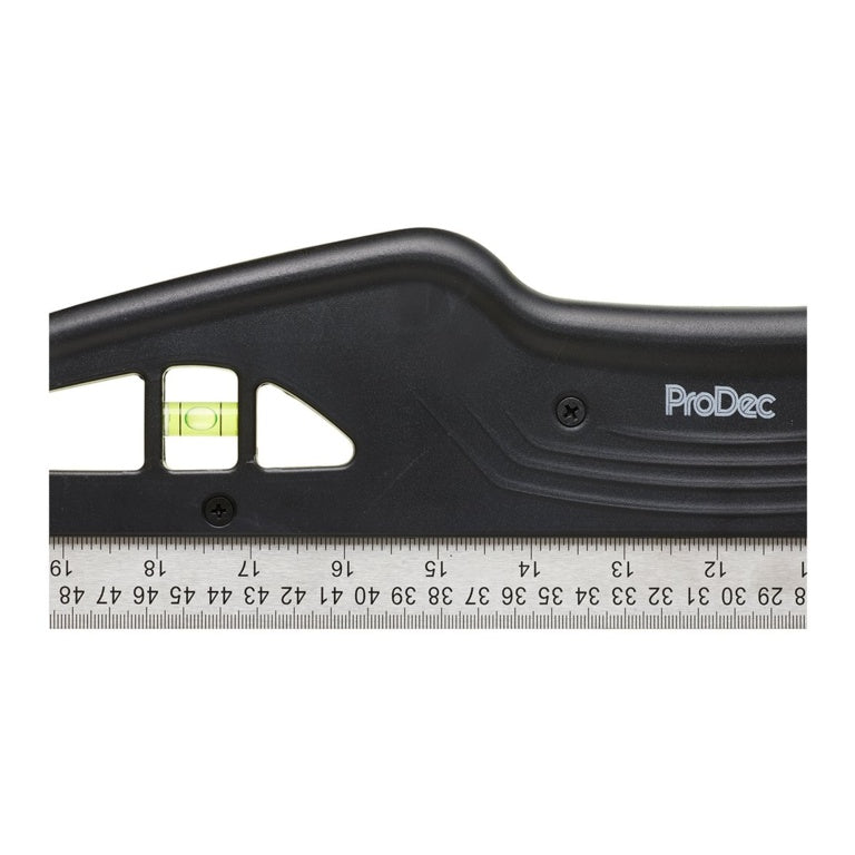 ProDec Trimming Edge Stainless Steel Ruler 24"