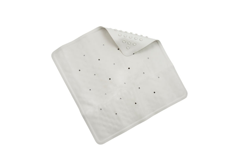 Croydex Basics Rubber Shower Mat White