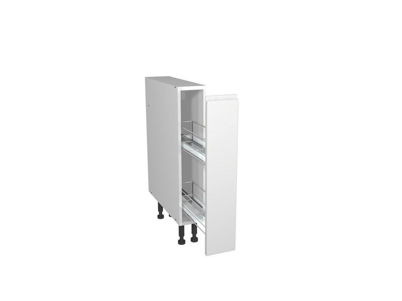 Gower Rapide+ Capri White Pull Out Cabinet 150mm