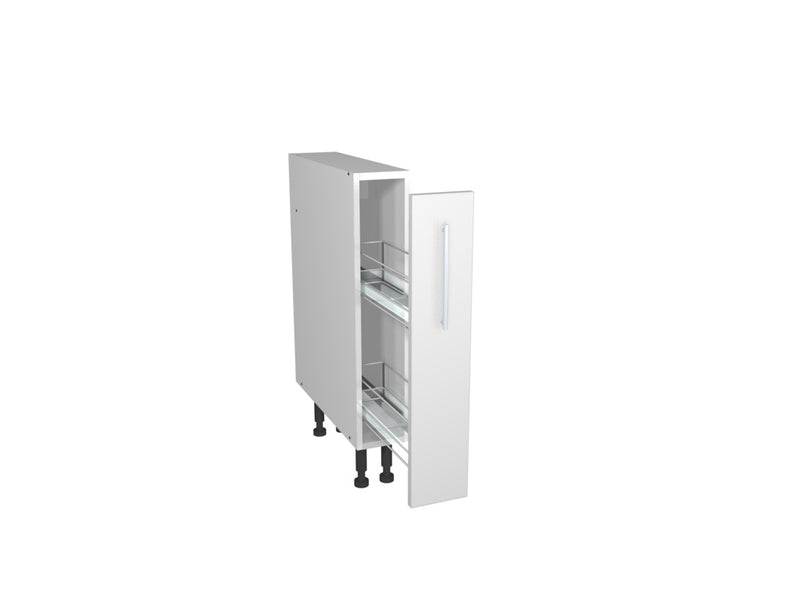 Gower Rapide+ Paris White Pull Out Cabinet 150mm