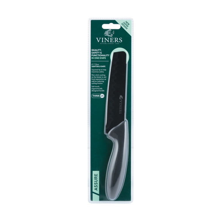 Viners Assure Santoku Knife 6"