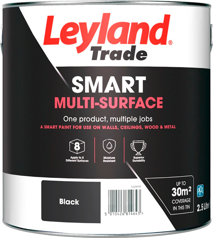 Leyland Trade Smart Multi Surface 2.5L Black